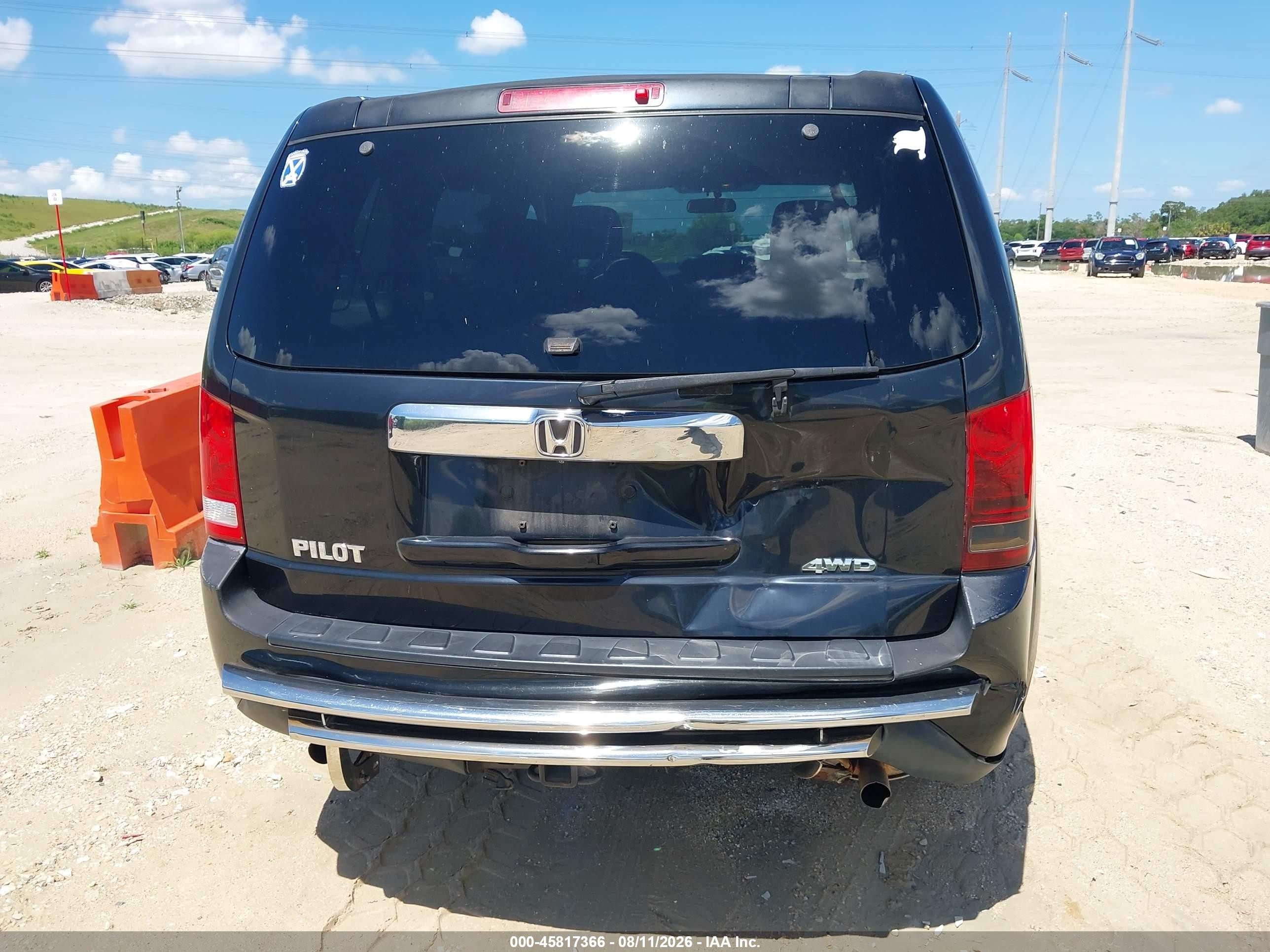 2015 Honda Pilot Lx Black vin: 5FNYF4H22FB075369