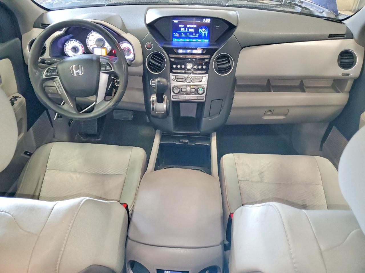 2015 Honda Pilot Lx Blue vin: 5FNYF4H23FB038847
