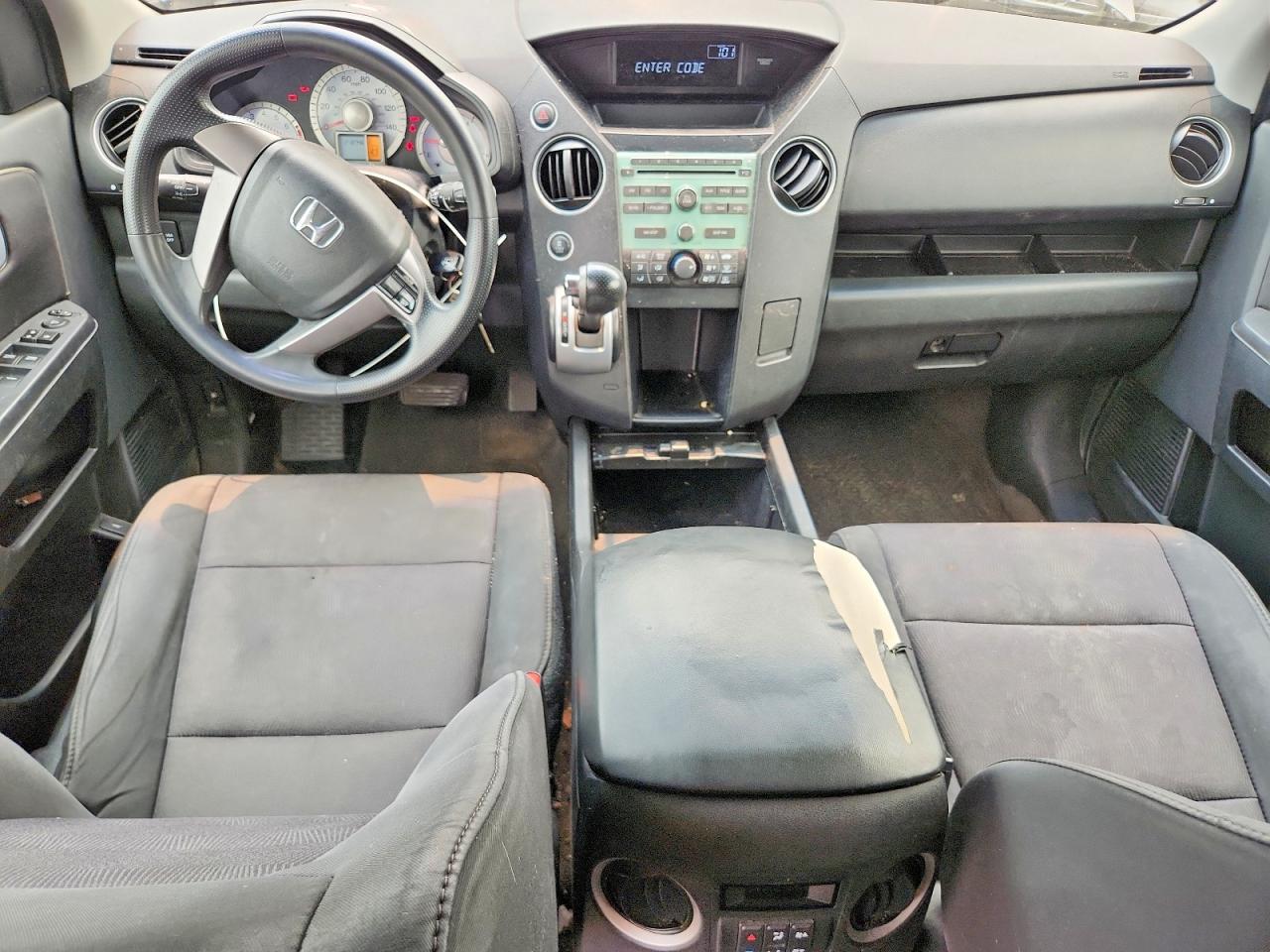 2011 Honda Pilot Lx Gray vin: 5FNYF4H24BB088439