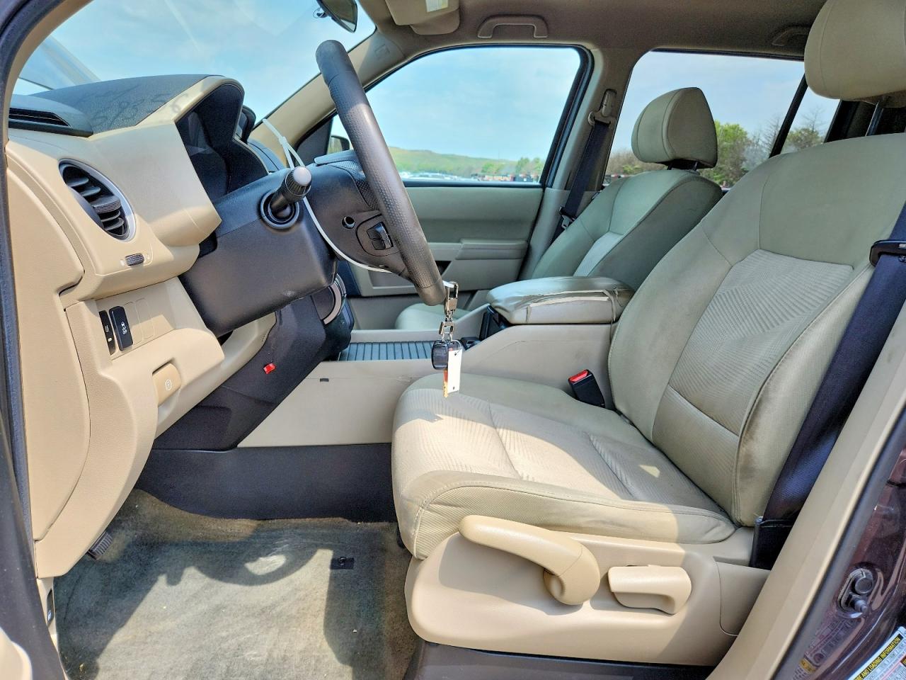 2014 Honda Pilot Lx Charcoal vin: 5FNYF4H24EB016550