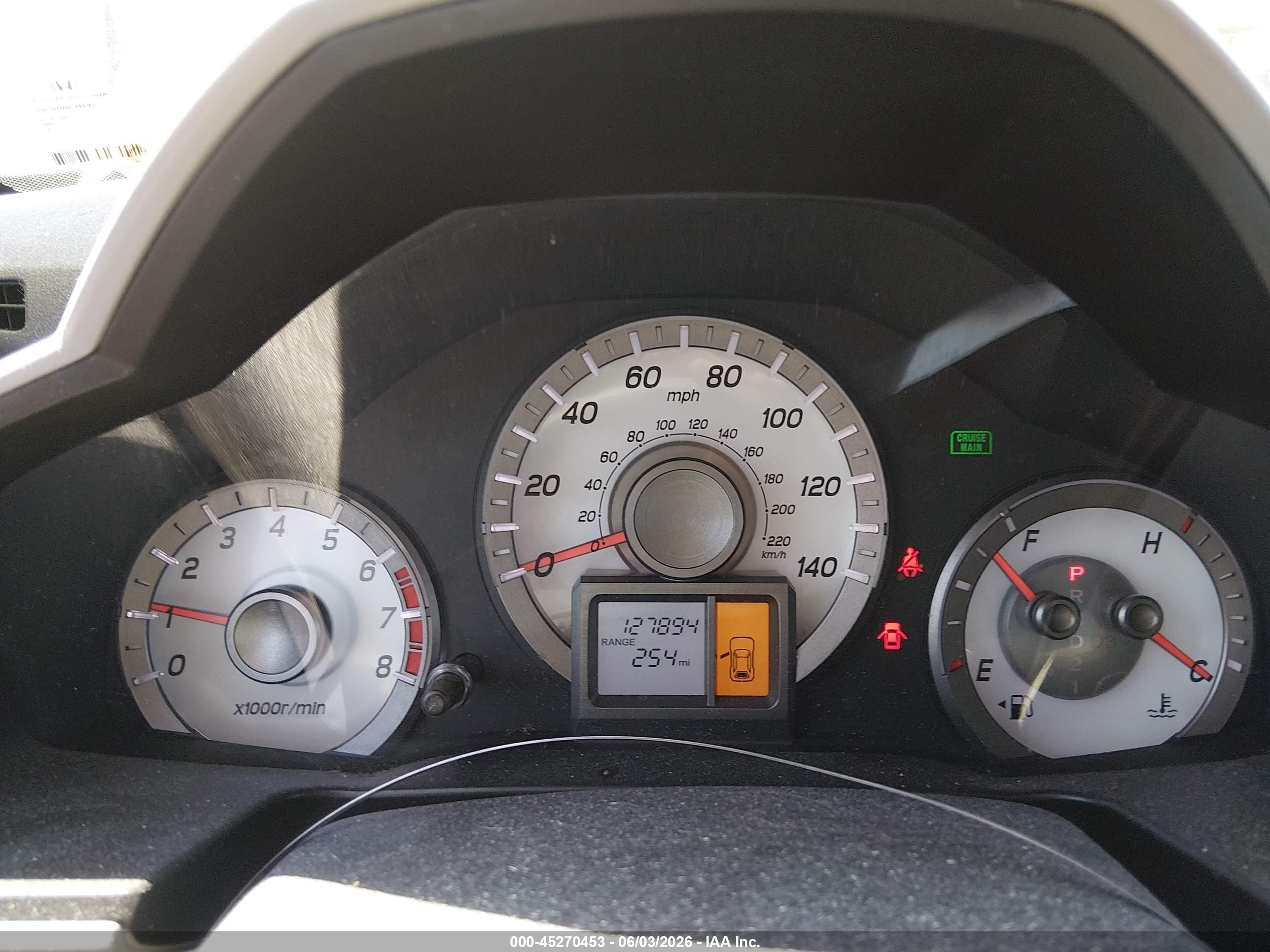 2014 Honda Pilot Lx Gray vin: 5FNYF4H24EB025216