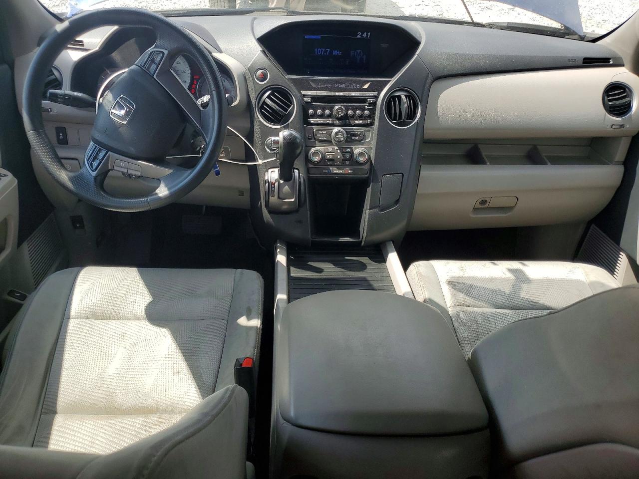 2014 Honda Pilot Lx Blue vin: 5FNYF4H24EB030898
