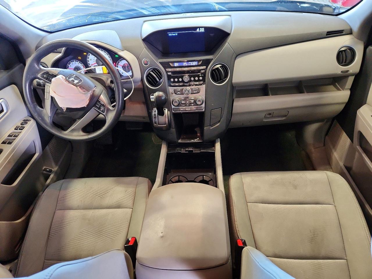 2015 Honda Pilot Lx Gray vin: 5FNYF4H24FB016596
