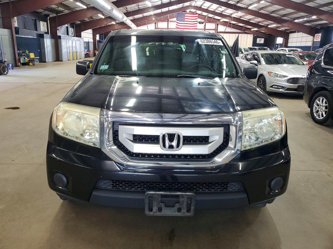 2011 Honda Pilot Lx Black vin: 5FNYF4H25BB014446