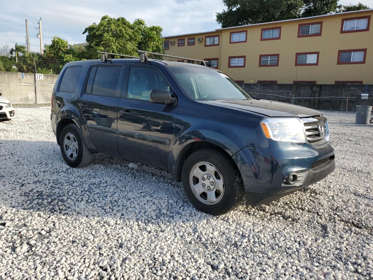 2012 Honda Pilot Lx Charcoal vin: 5FNYF4H25CB035265
