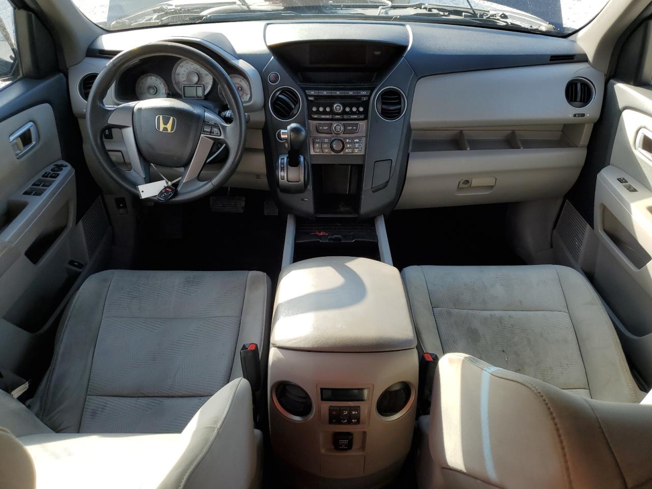 2012 Honda Pilot Lx Charcoal vin: 5FNYF4H25CB035265