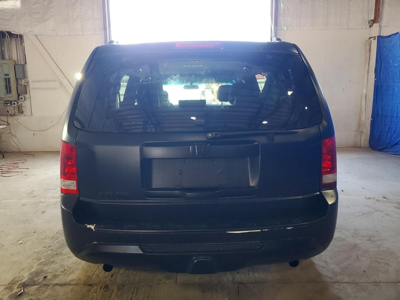 2012 Honda Pilot Lx Black vin: 5FNYF4H25CB085938