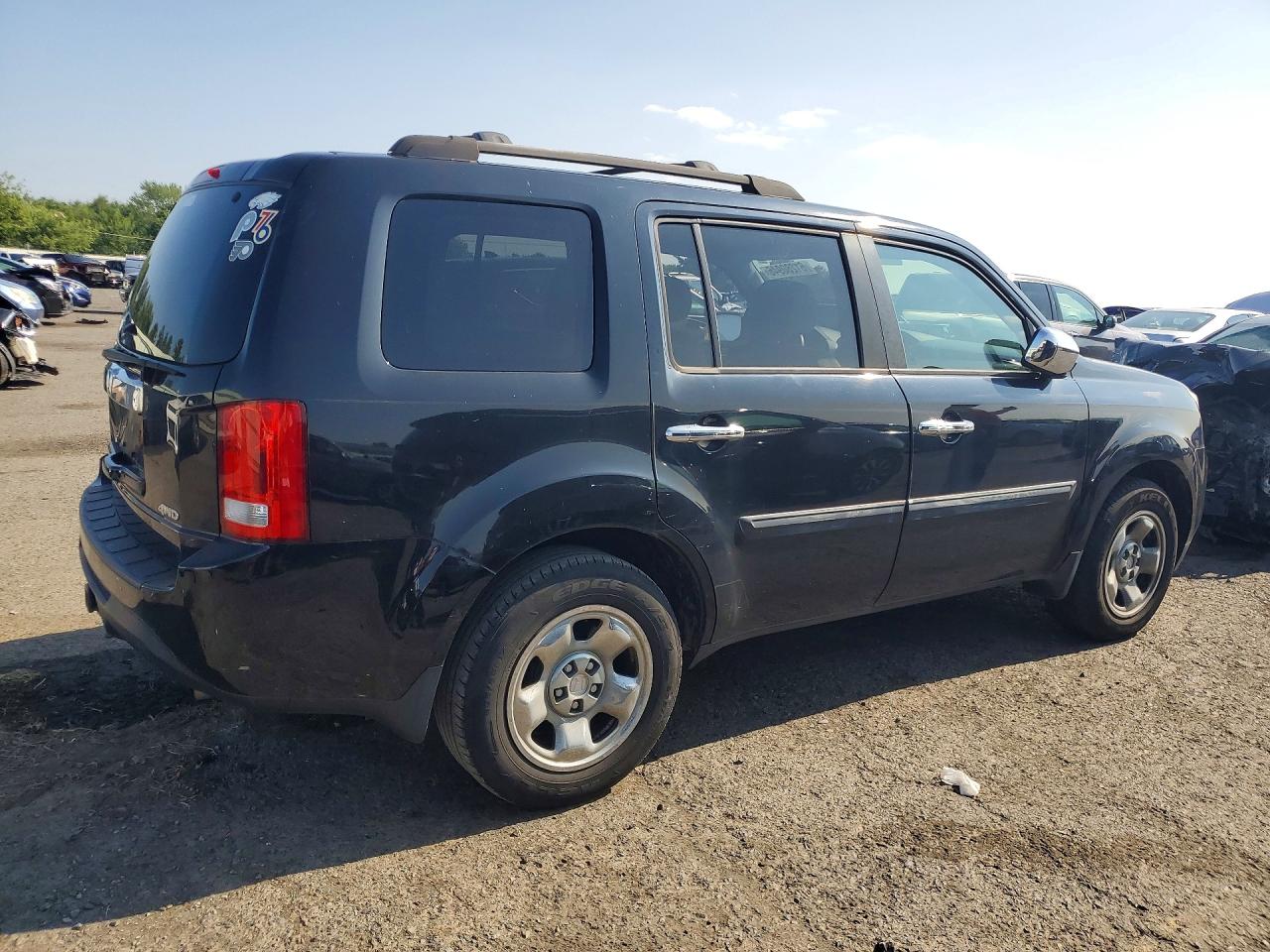 2013 Honda Pilot Lx Black vin: 5FNYF4H25DB036224
