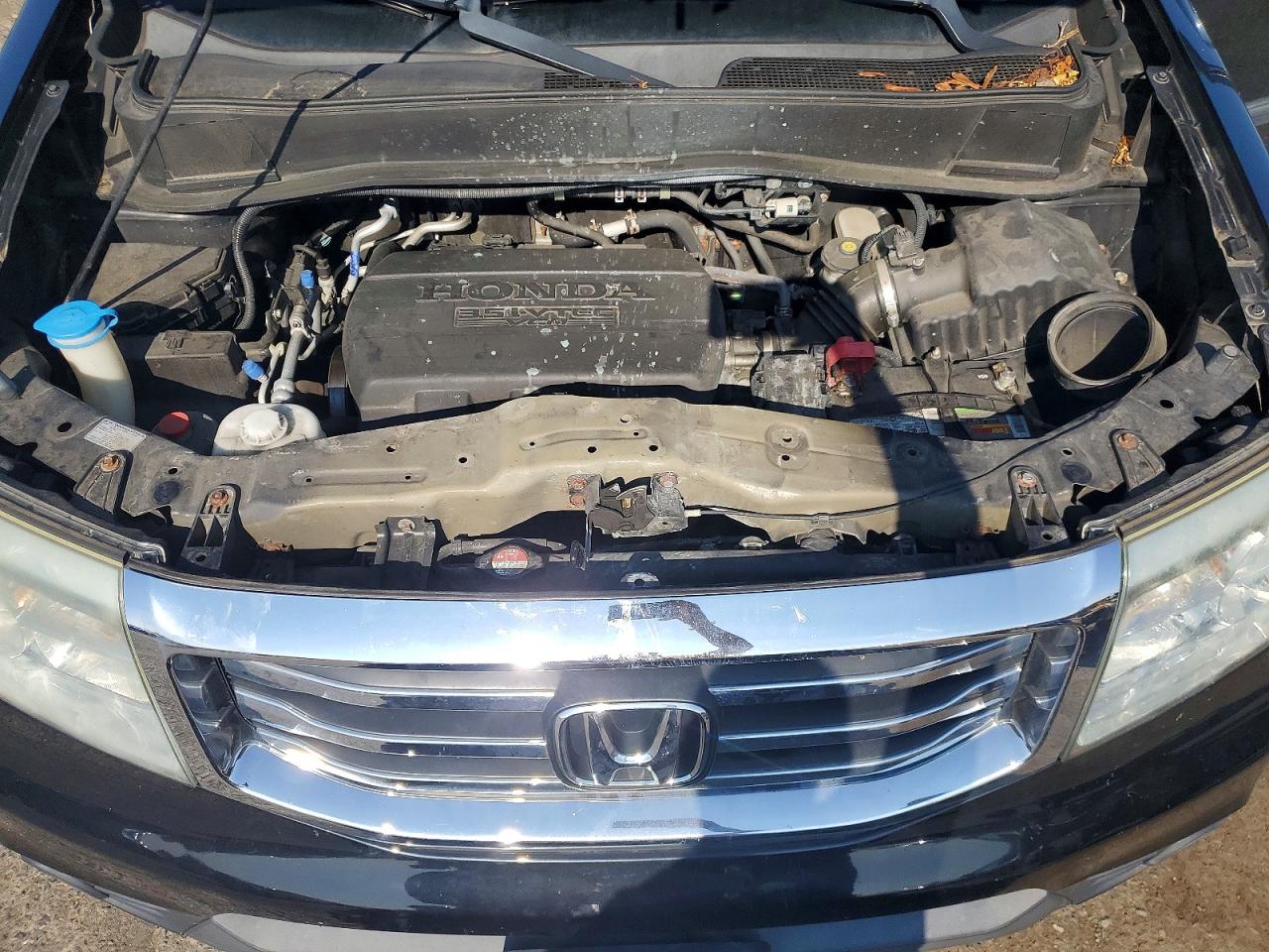 2013 Honda Pilot Lx Black vin: 5FNYF4H25DB036224