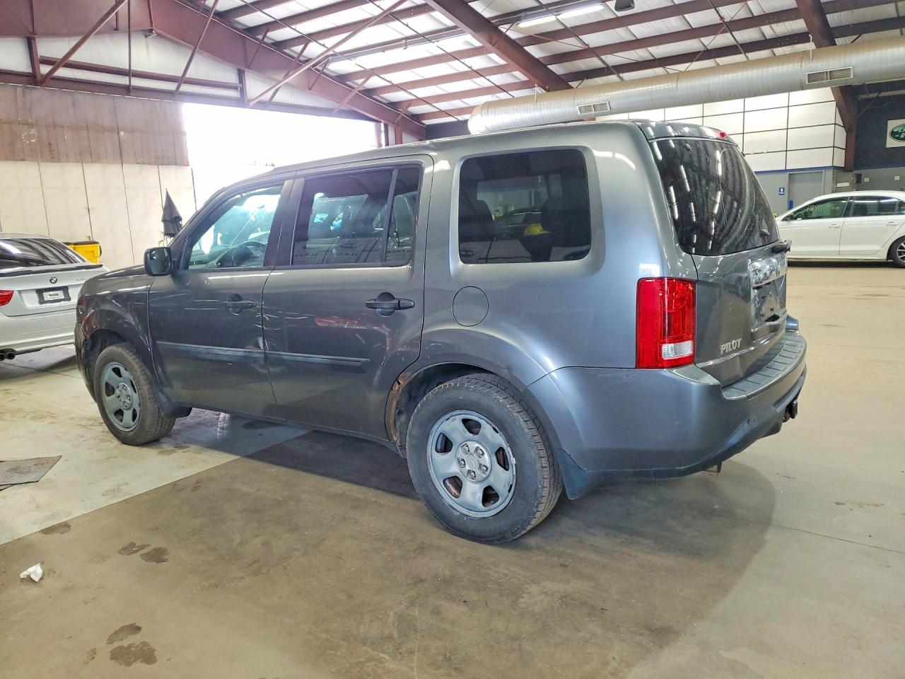 2013 Honda Pilot Lx Серый vin: 5FNYF4H25DB073872