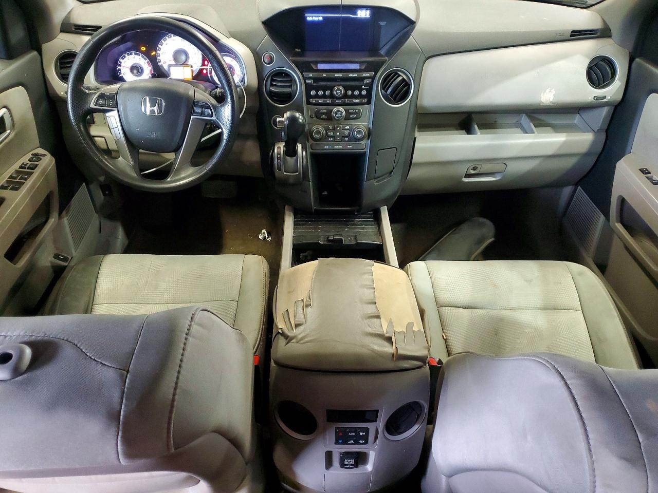2013 Honda Pilot Lx Серый vin: 5FNYF4H25DB073872