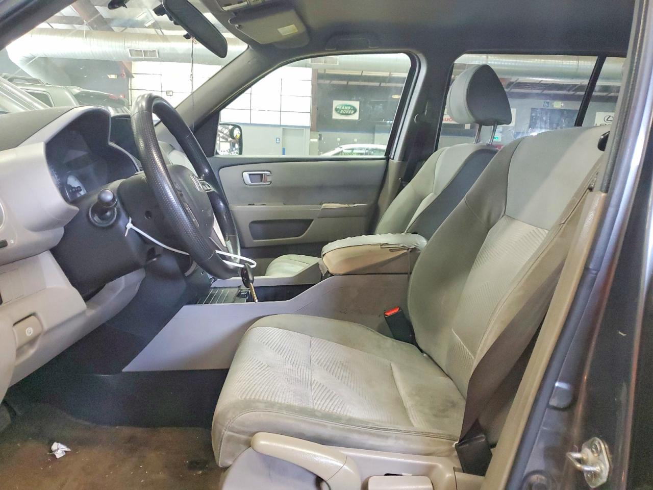 2013 Honda Pilot Lx Серый vin: 5FNYF4H25DB073872