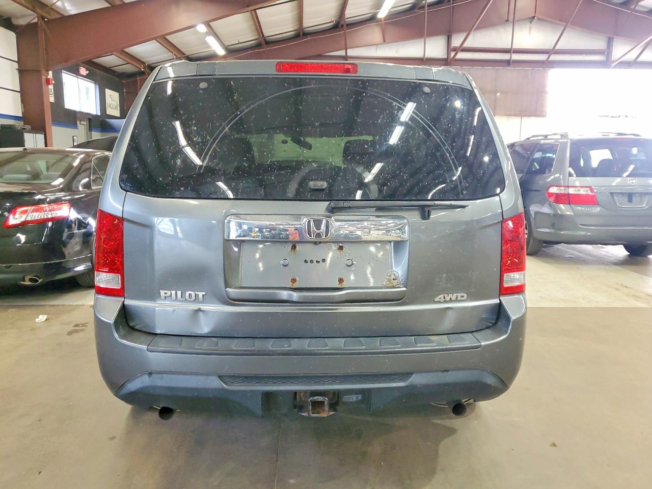 2013 Honda Pilot Lx Серый vin: 5FNYF4H25DB073872