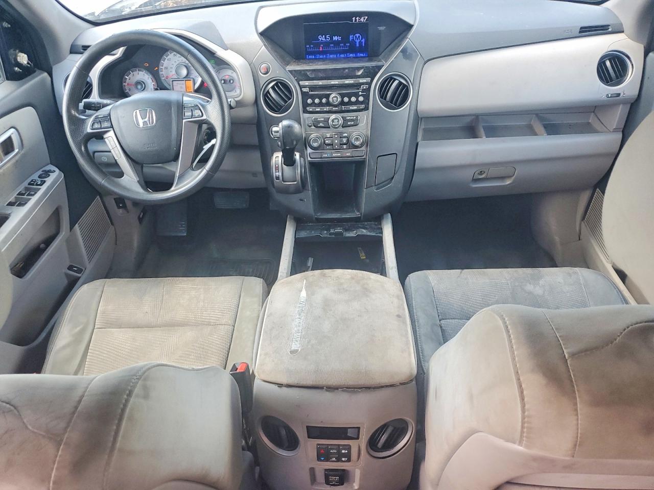 2014 Honda Pilot Lx Синий vin: 5FNYF4H25EB002009