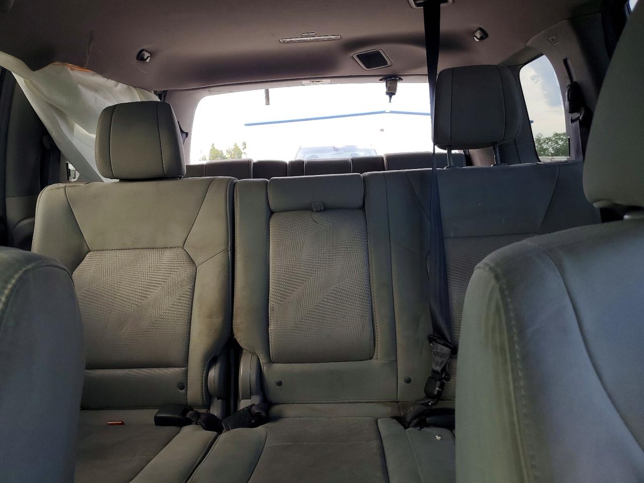2014 Honda Pilot Lx Gray vin: 5FNYF4H25EB018663