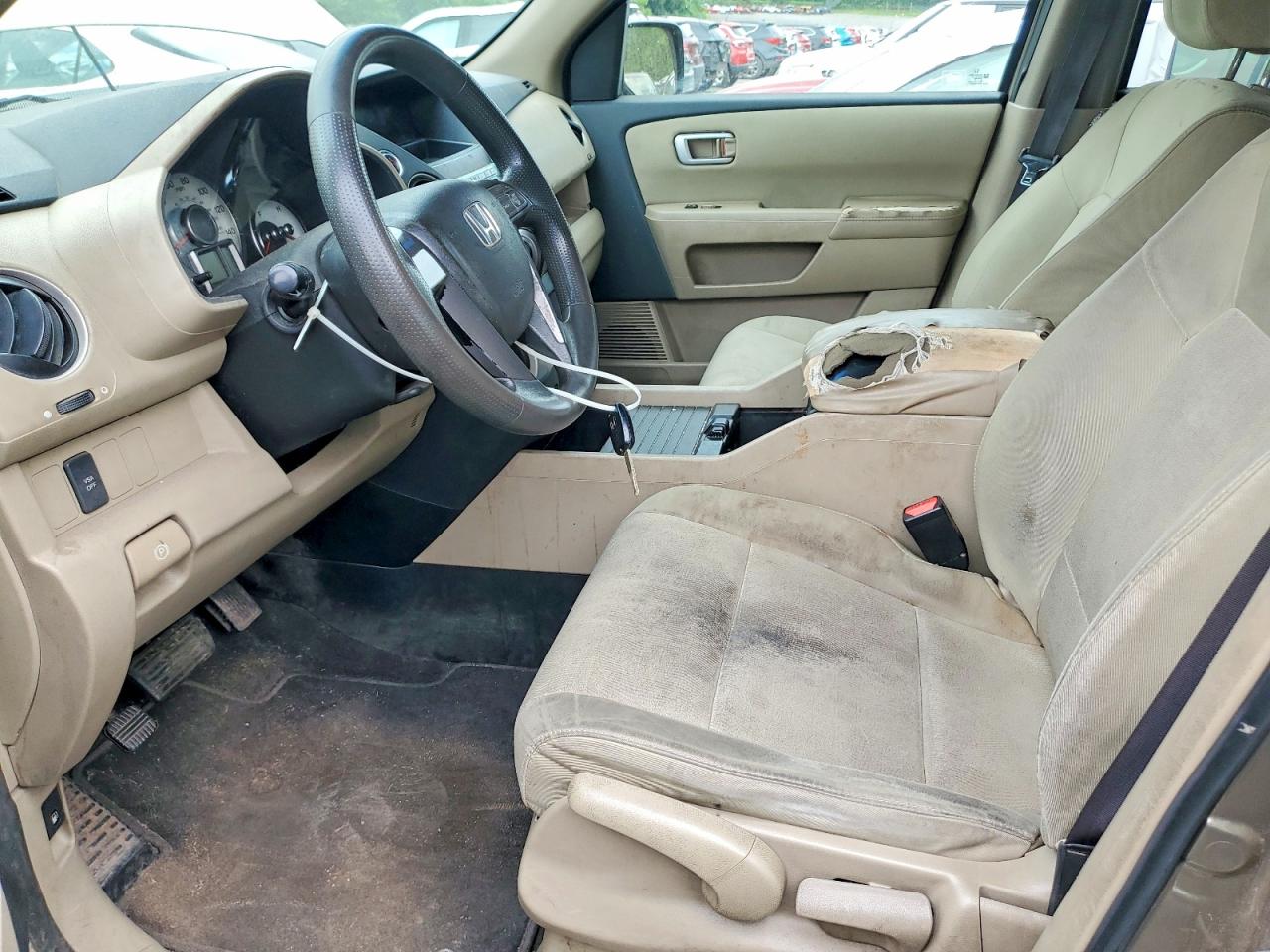 2010 Honda Pilot Lx Золотой vin: 5FNYF4H26AB006113