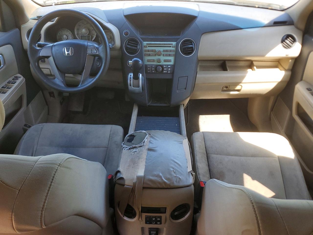 2010 Honda Pilot Lx Золотой vin: 5FNYF4H26AB006113
