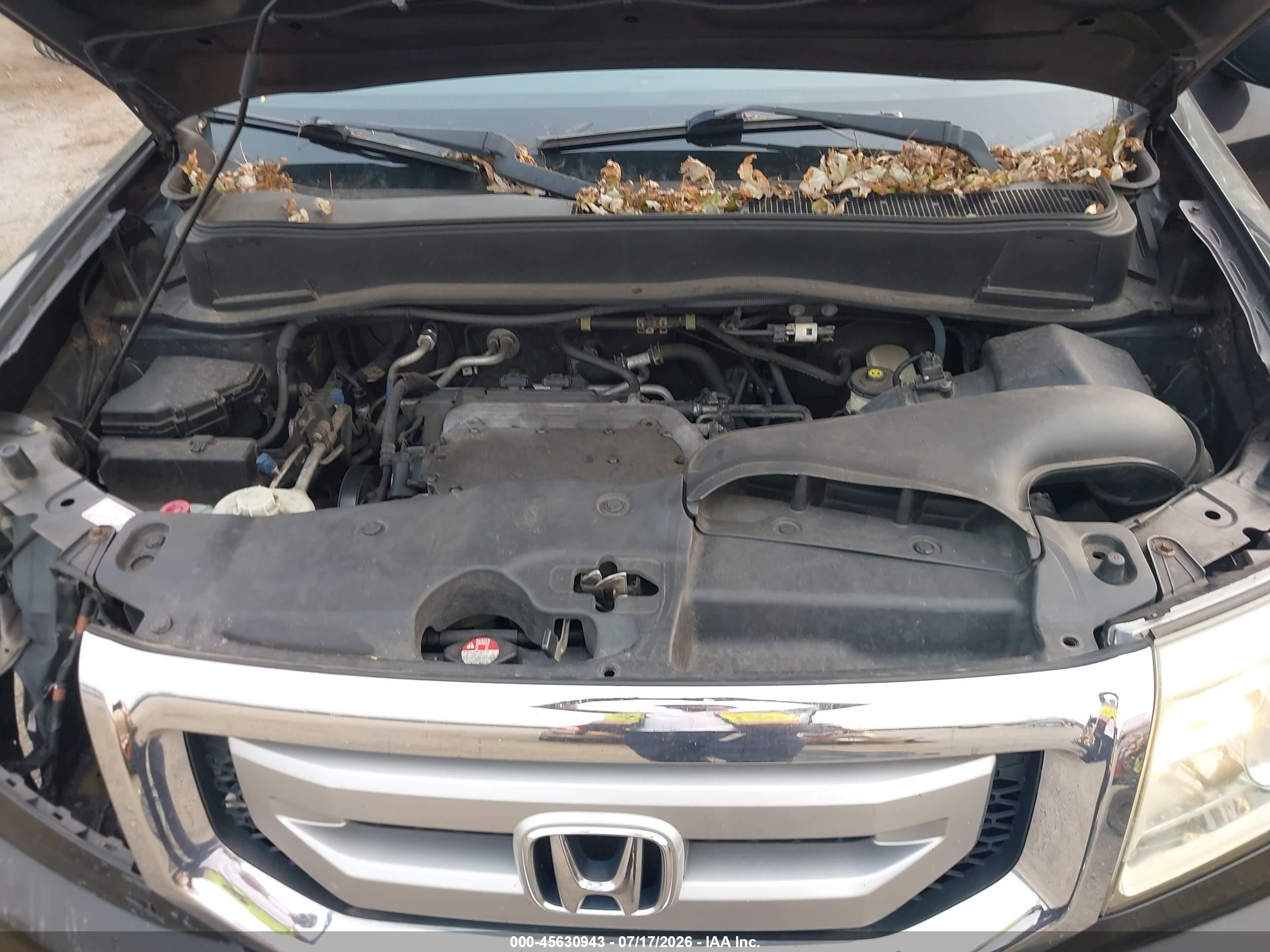 2011 Honda Pilot Lx Черный vin: 5FNYF4H26BB037024