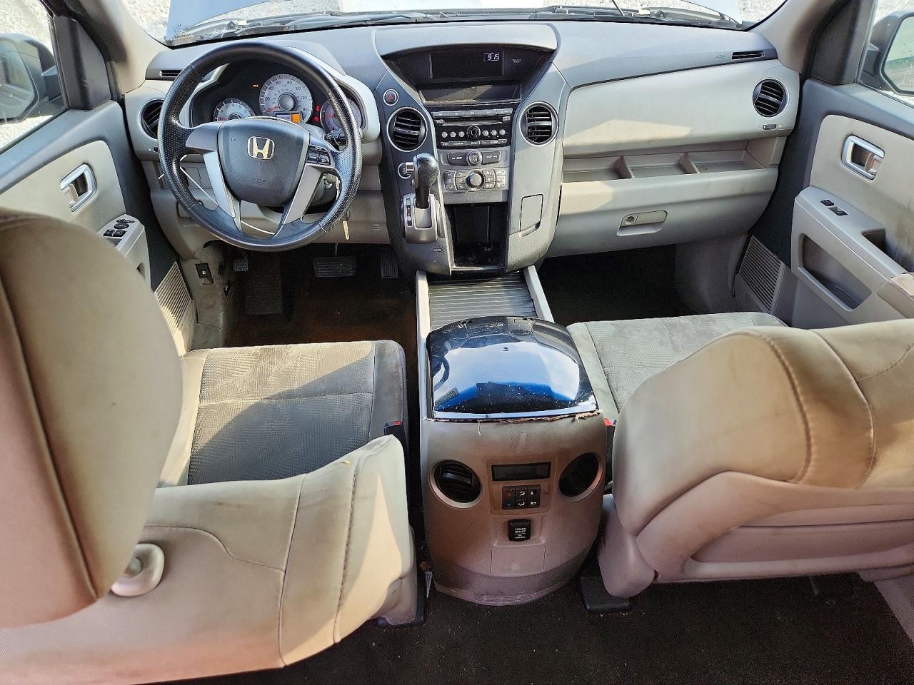 2012 Honda Pilot Lx Серый vin: 5FNYF4H26CB022508