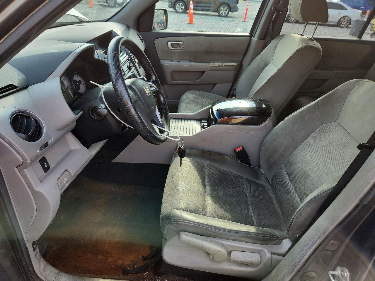 2012 Honda Pilot Lx Серый vin: 5FNYF4H26CB022508