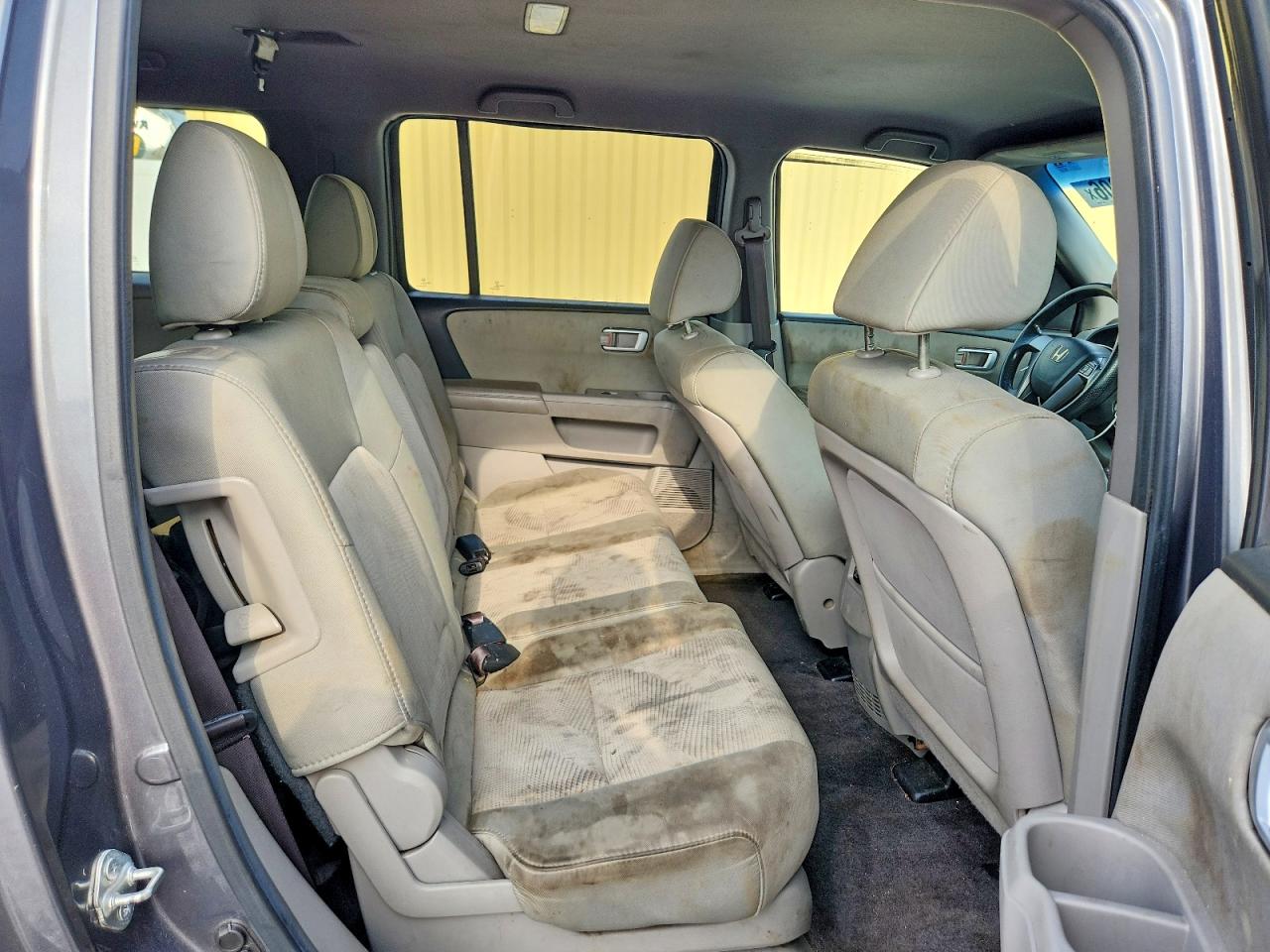 2012 Honda Pilot Lx Серый vin: 5FNYF4H26CB022508