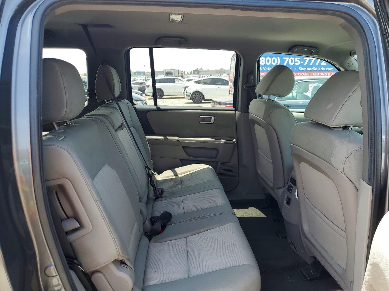 2013 Honda Pilot Lx Серый vin: 5FNYF4H26DB041187