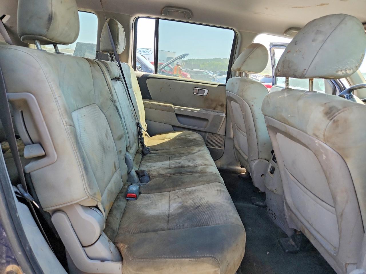 2014 Honda Pilot Lx Blue vin: 5FNYF4H26EB057181
