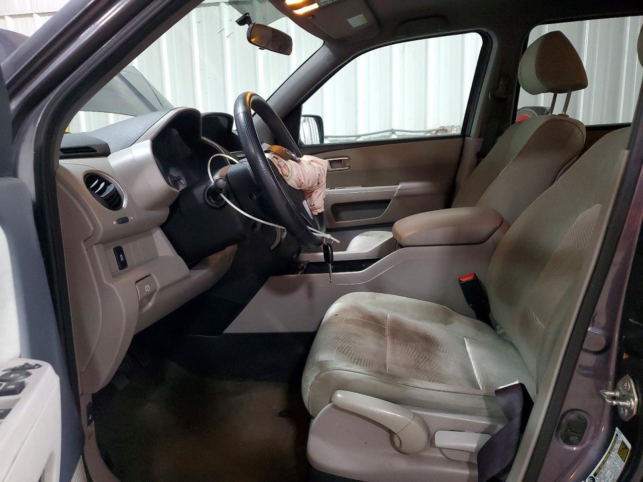 2015 Honda Pilot Lx Charcoal vin: 5FNYF4H26FB076024