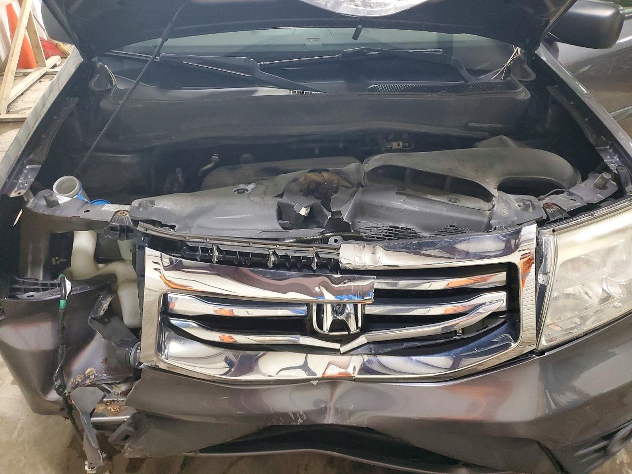 2015 Honda Pilot Lx Charcoal vin: 5FNYF4H26FB076024