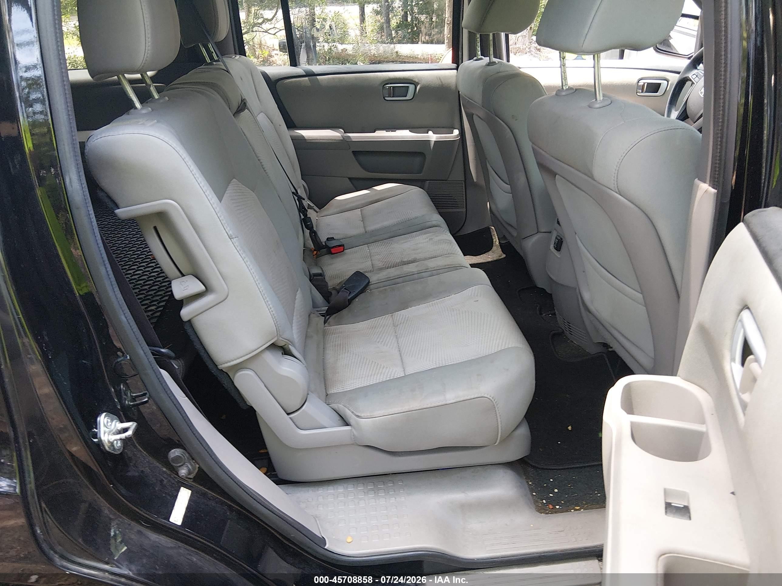 2015 Honda Pilot Lx Black vin: 5FNYF4H27FB068076