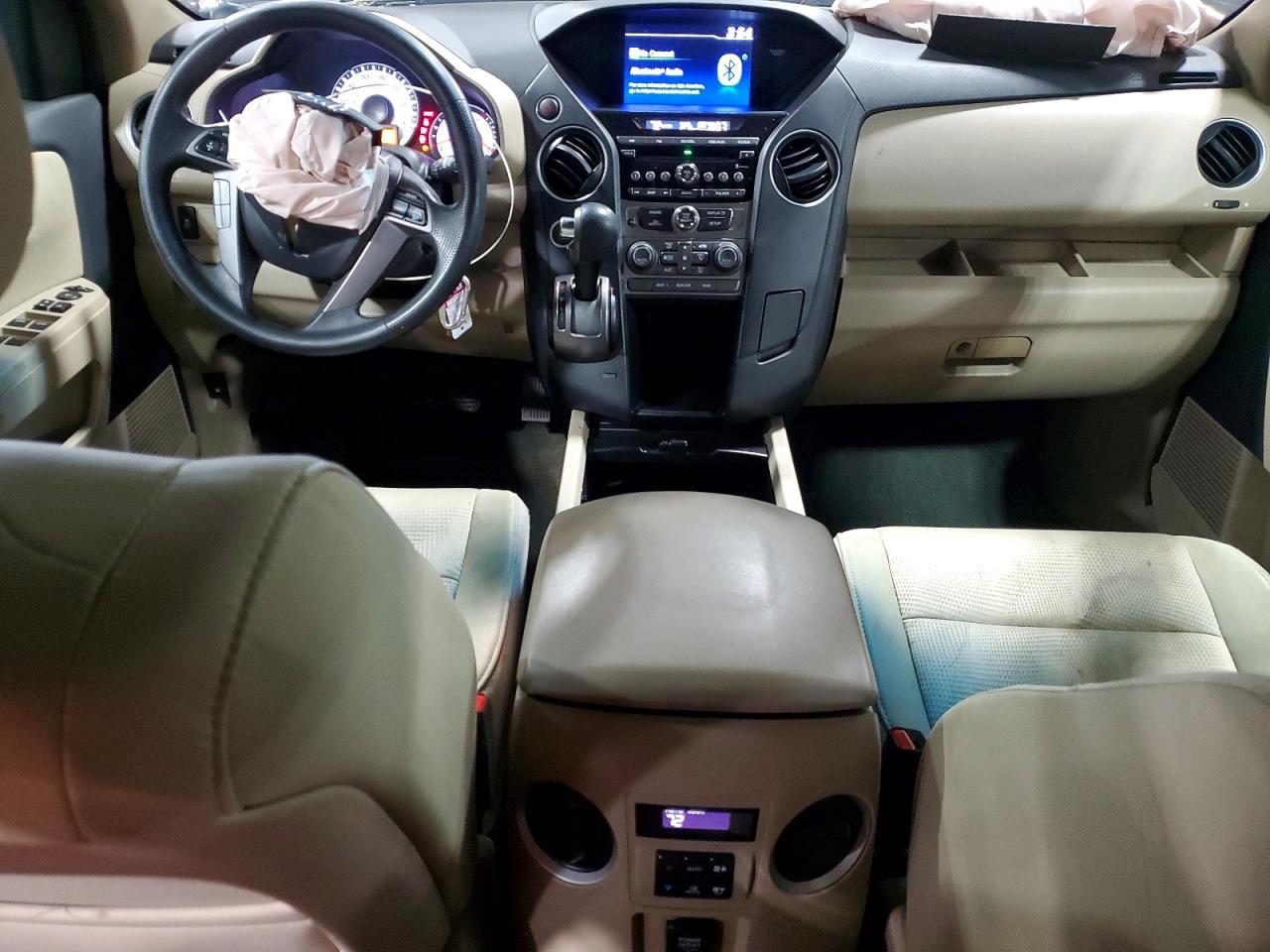 2015 Honda Pilot Lx Maroon vin: 5FNYF4H28FB020876