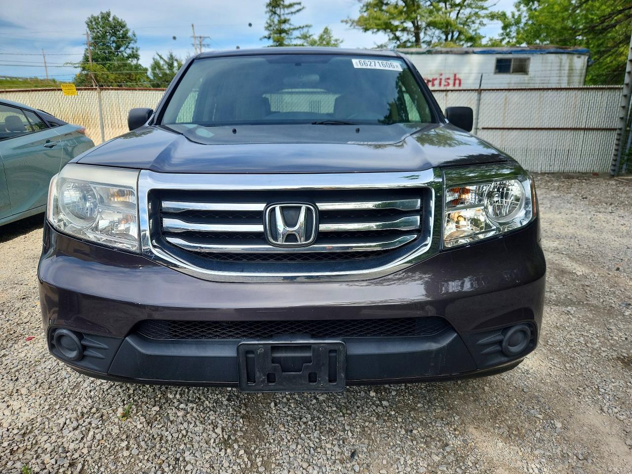 2013 Honda Pilot Lx Charcoal vin: 5FNYF4H29DB024559