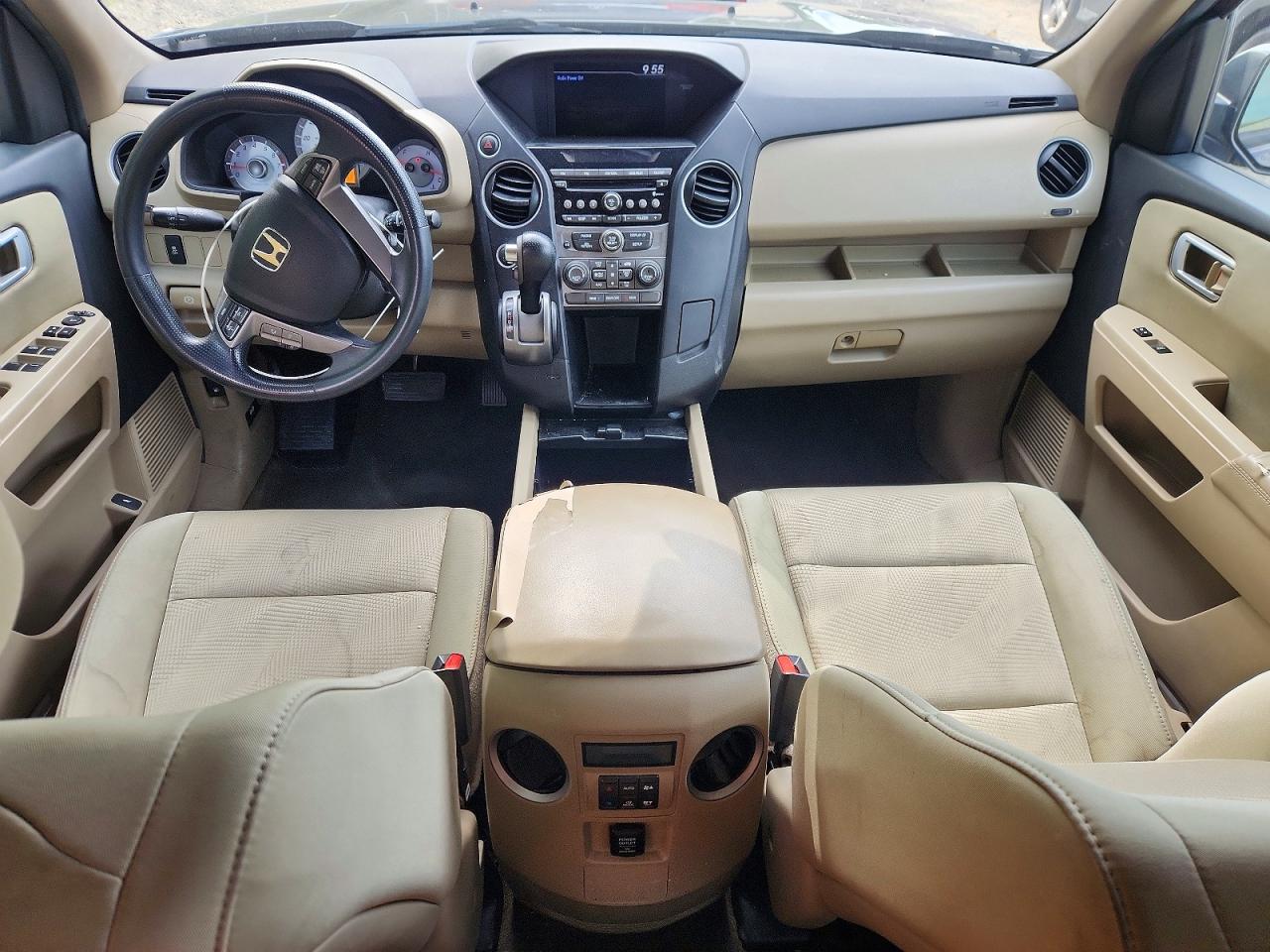 2013 Honda Pilot Lx Charcoal vin: 5FNYF4H29DB024559