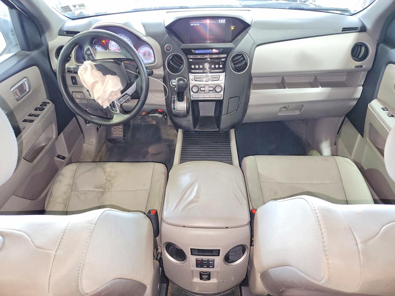 2013 Honda Pilot Lx White vin: 5FNYF4H29DB055679