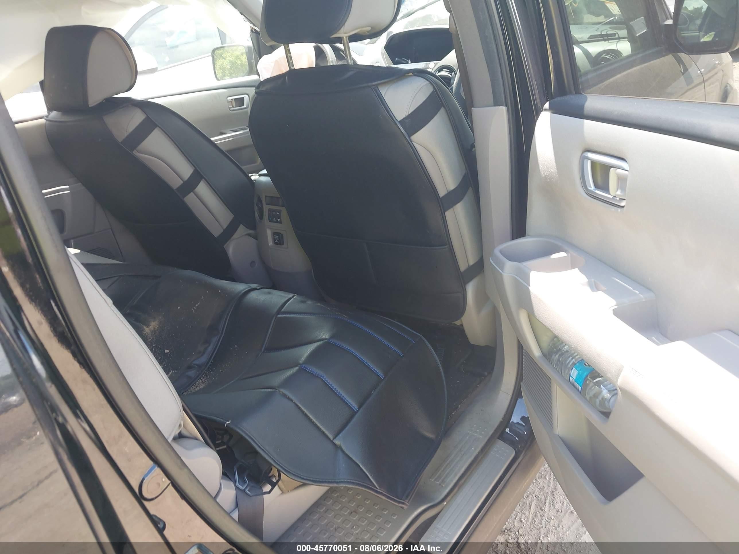 2013 Honda Pilot Lx Черный vin: 5FNYF4H29DB079724