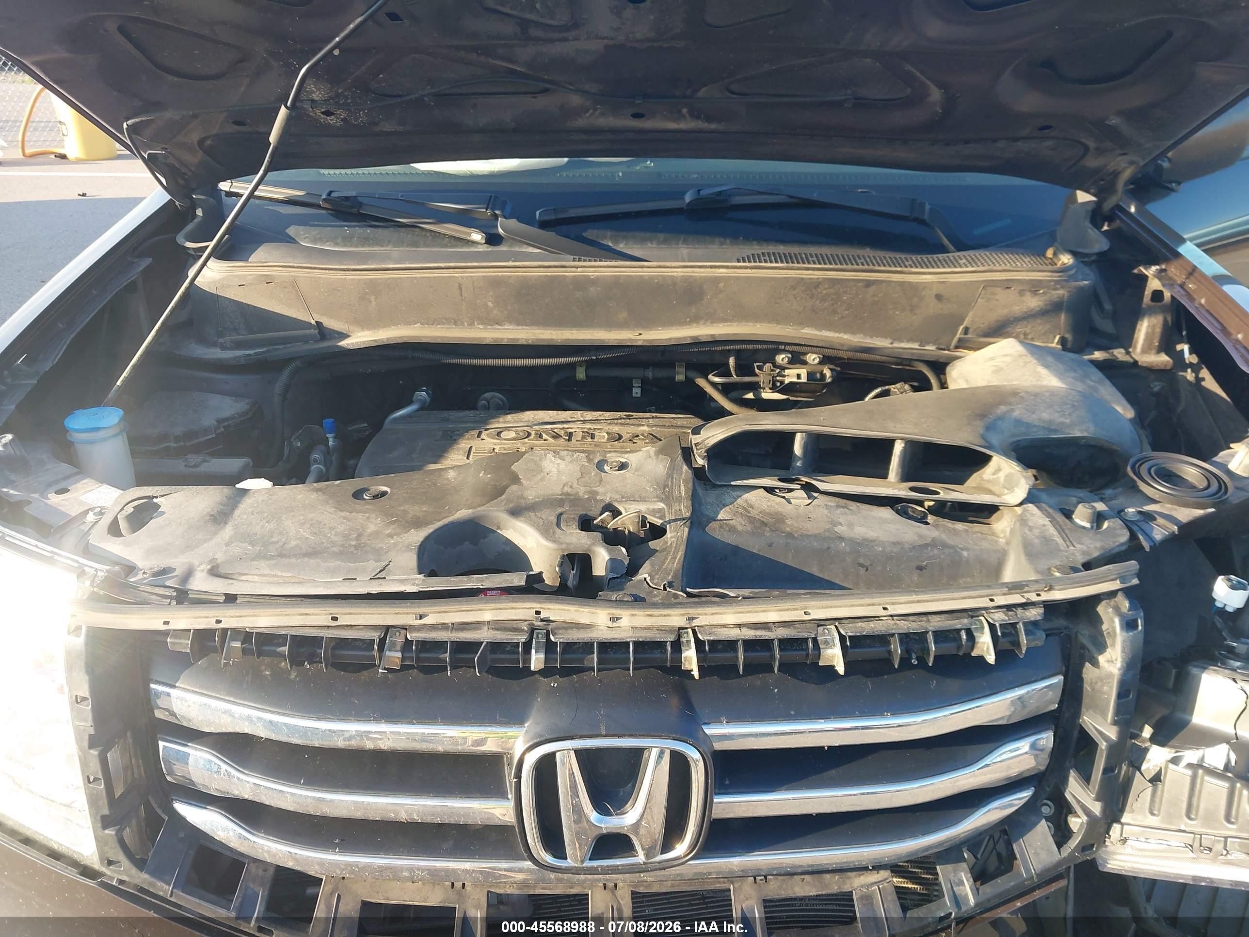 2015 Honda Pilot Lx Серый vin: 5FNYF4H29FB008235