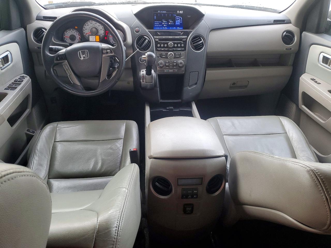 2015 Honda Pilot Lx Gray vin: 5FNYF4H29FB075983