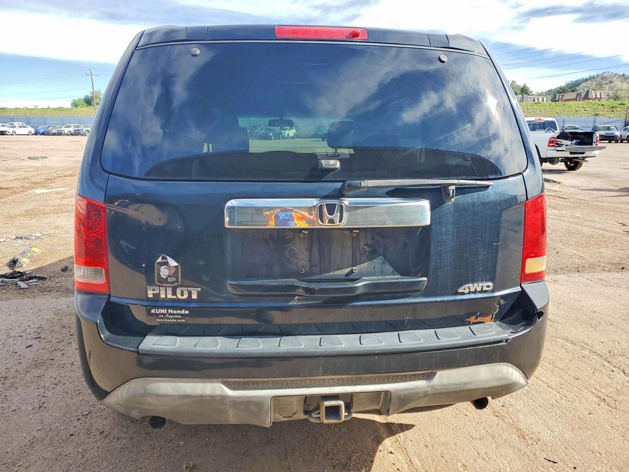 2012 Honda Pilot Lx Black vin: 5FNYF4H2XCB010832
