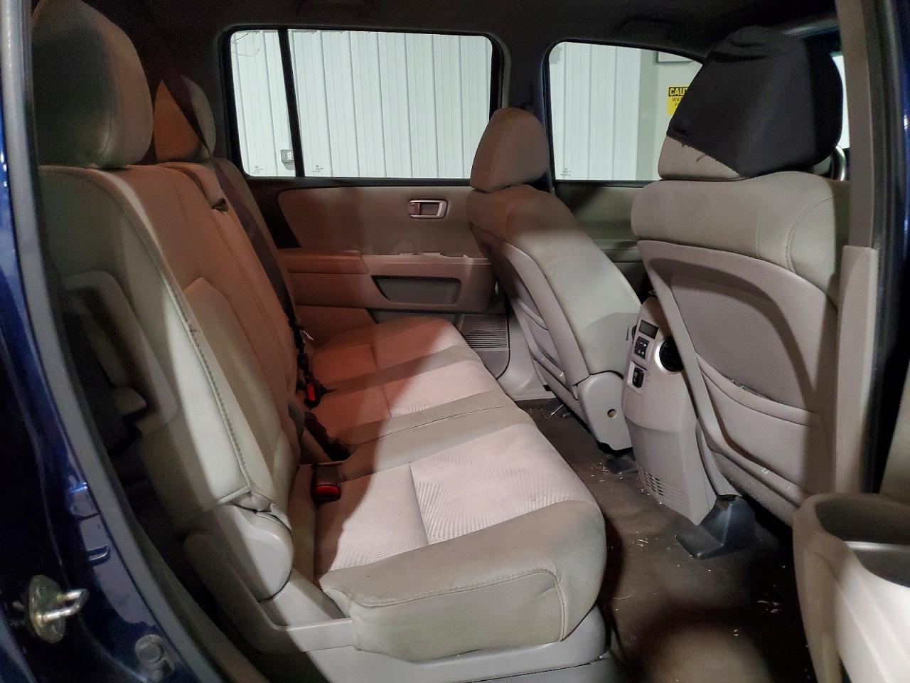 2013 Honda Pilot Lx Blue vin: 5FNYF4H2XDB008001