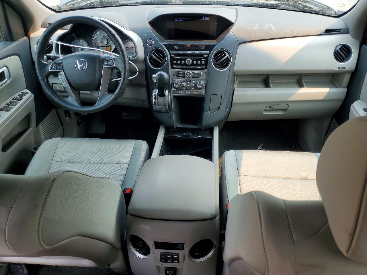 2014 Honda Pilot Lx Серый vin: 5FNYF4H2XEB011384