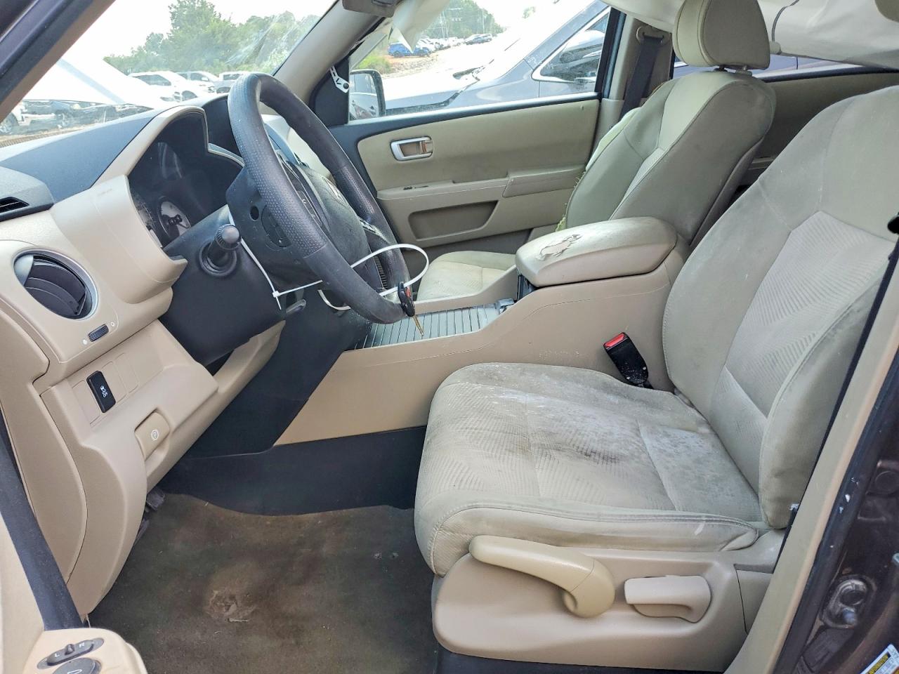 2014 Honda Pilot Lx Серый vin: 5FNYF4H2XEB022773