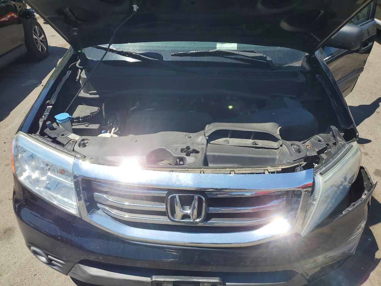 2015 Honda Pilot Lx Black vin: 5FNYF4H2XFB062062