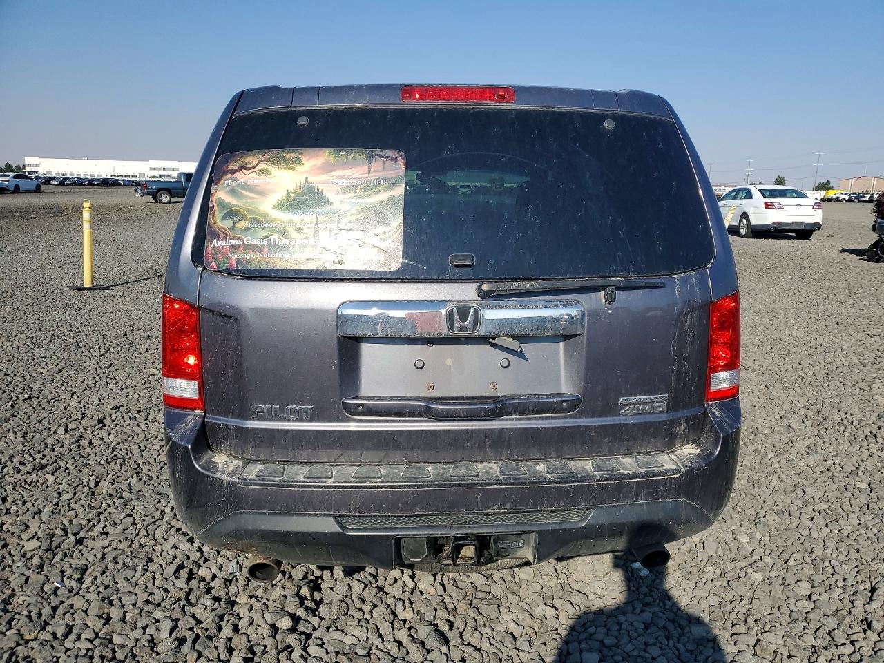 2015 Honda Pilot Se Gray vin: 5FNYF4H30FB047174