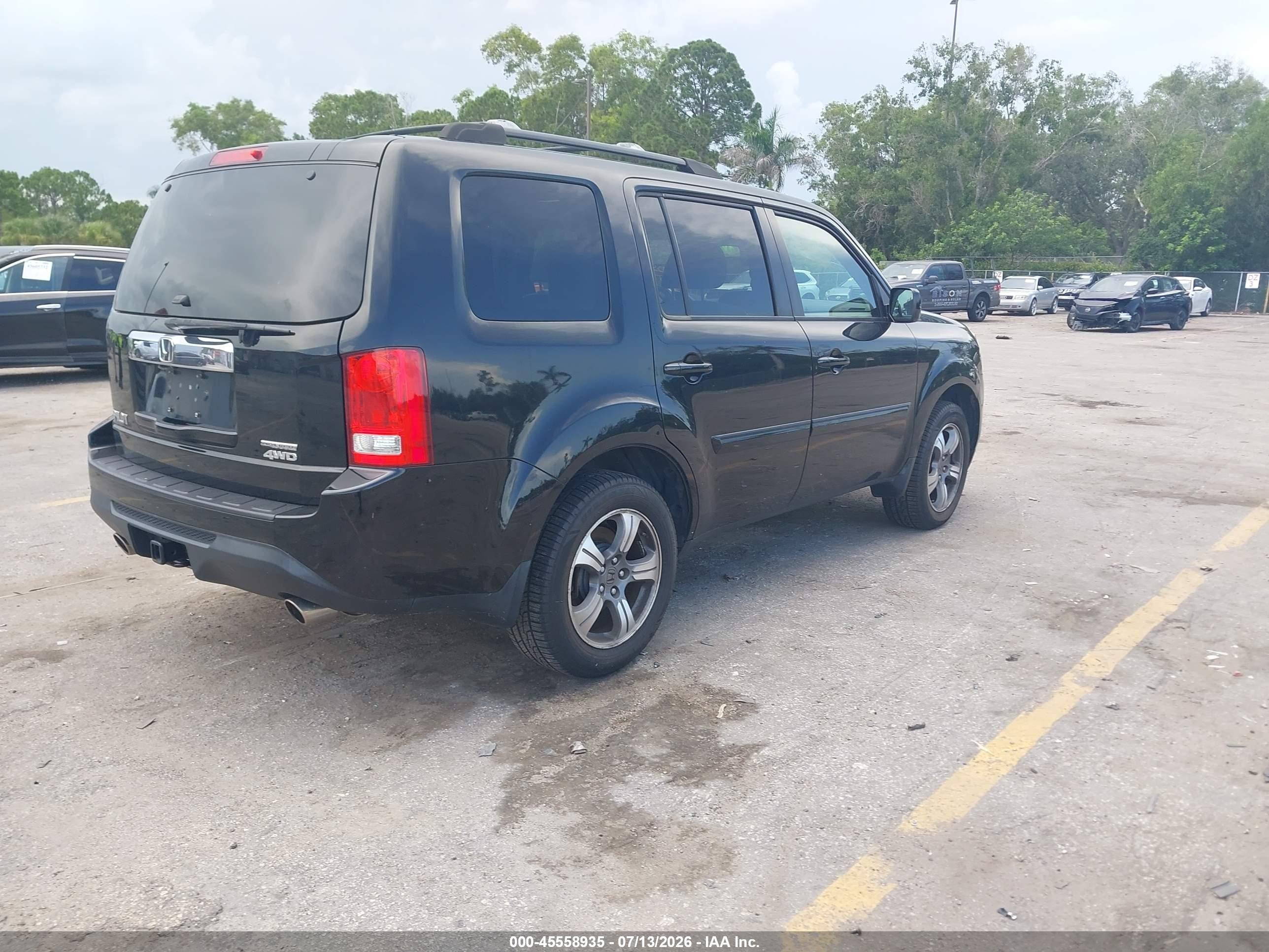 2015 Honda Pilot Se Black vin: 5FNYF4H30FB053301