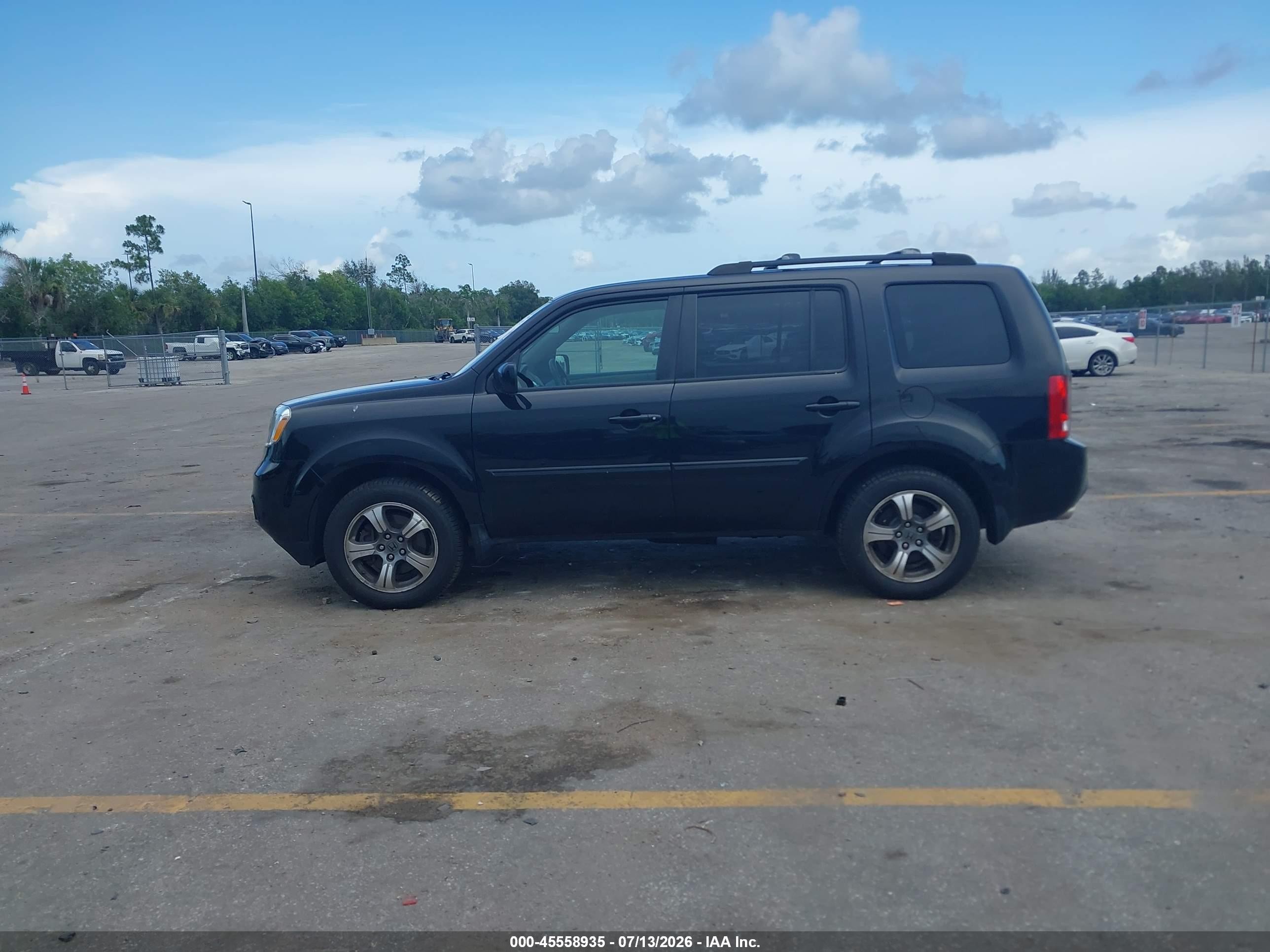 2015 Honda Pilot Se Black vin: 5FNYF4H30FB053301