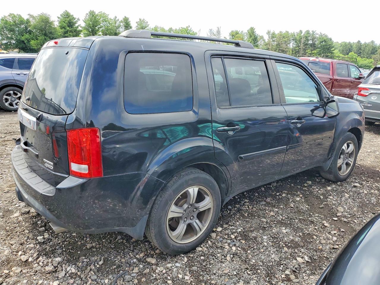 2015 Honda Pilot Se Black vin: 5FNYF4H32FB025192