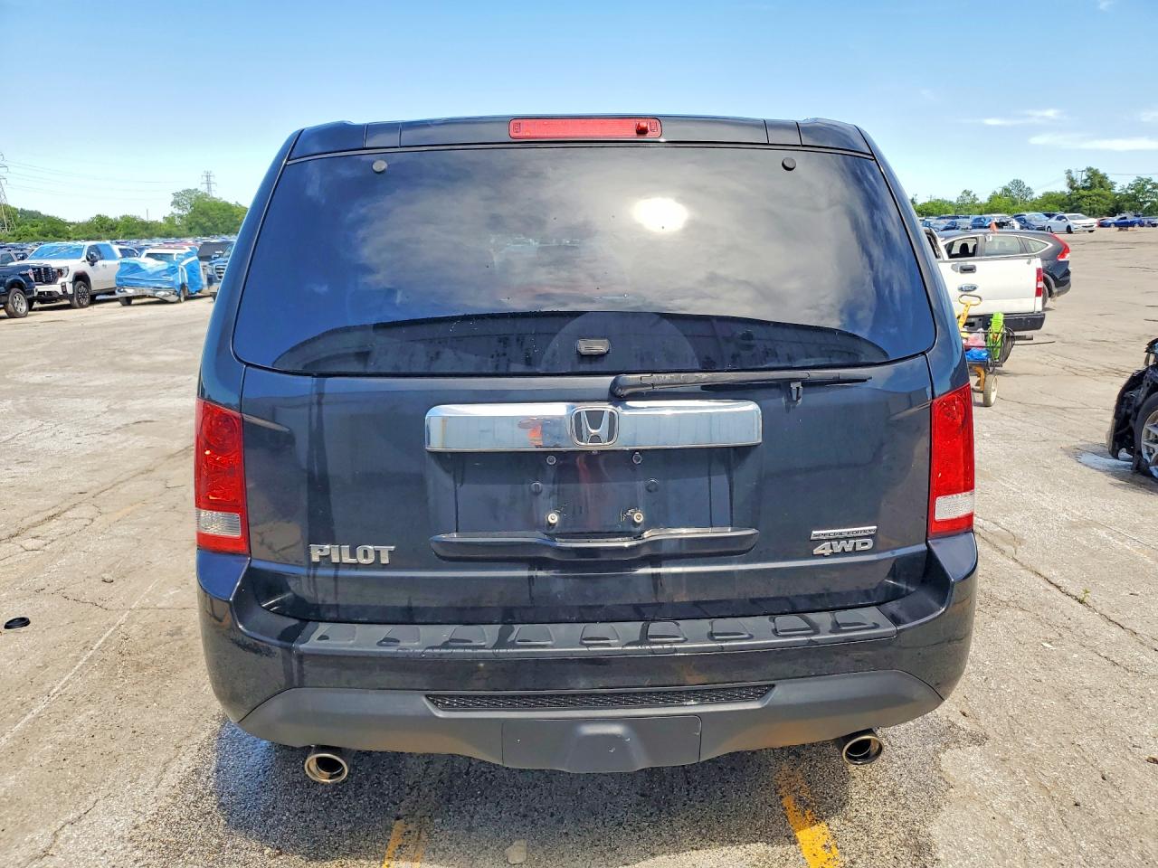 2015 Honda Pilot Se Black vin: 5FNYF4H33FB007428
