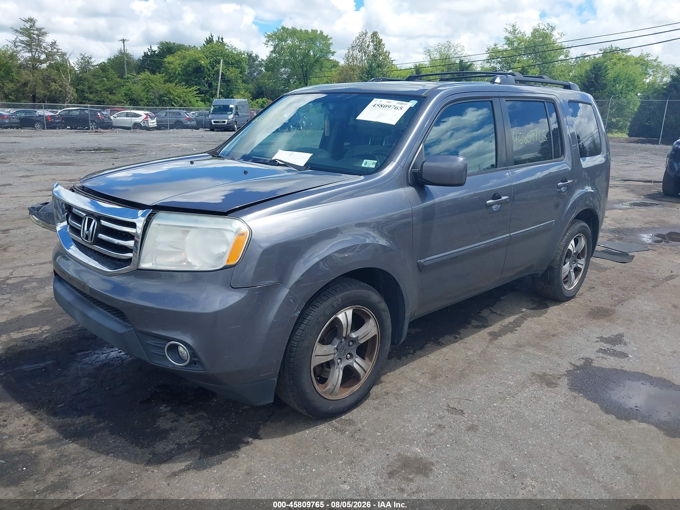 2015 Honda Pilot Se Серый vin: 5FNYF4H33FB017957