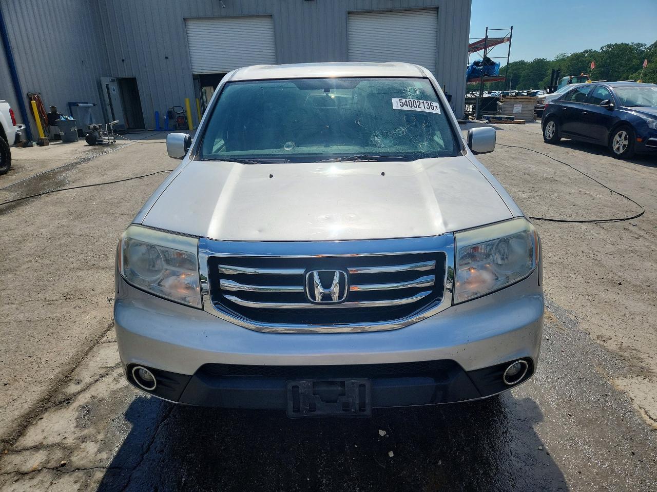 2015 Honda Pilot Se Silver vin: 5FNYF4H33FB067578