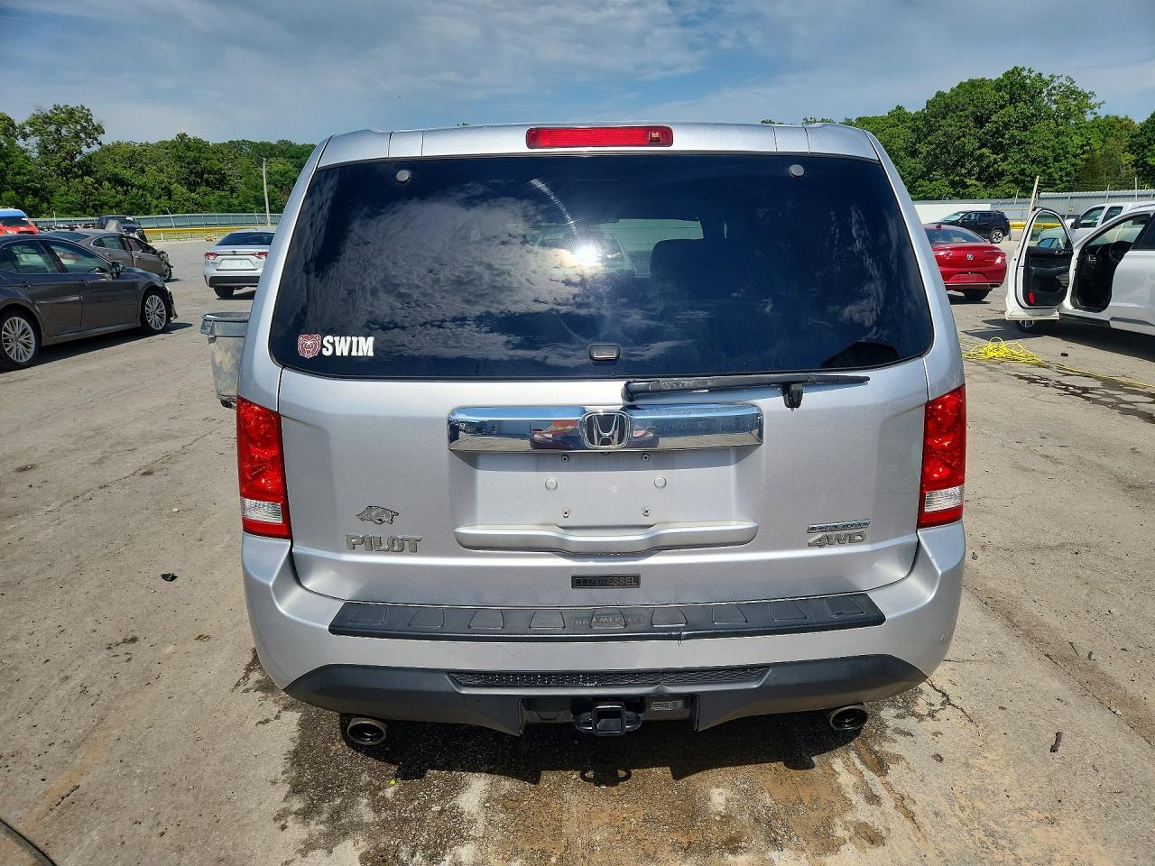 2015 Honda Pilot Se Silver vin: 5FNYF4H33FB067578